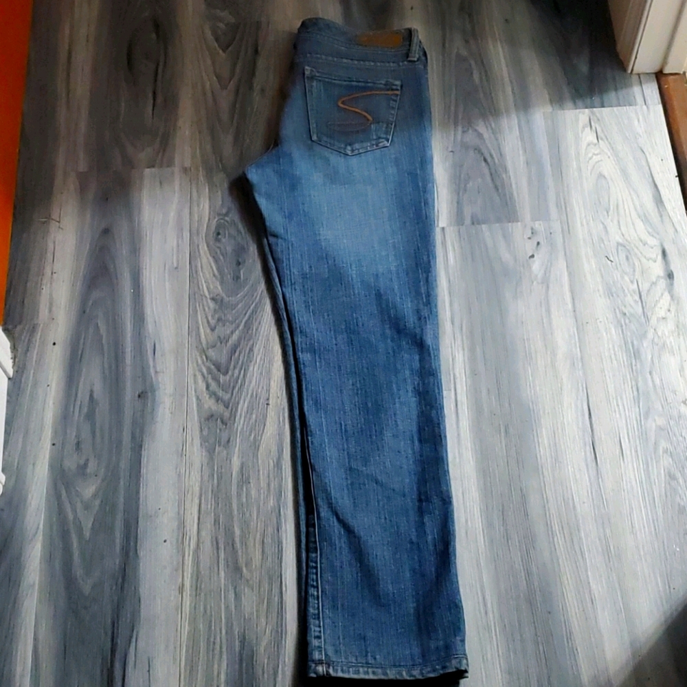 7 Seven straight cut jeans